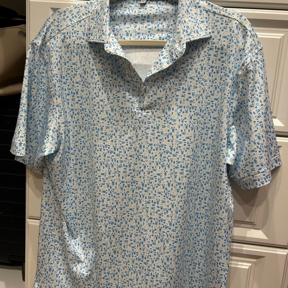 Blue print Men's Peter Millar Shirt